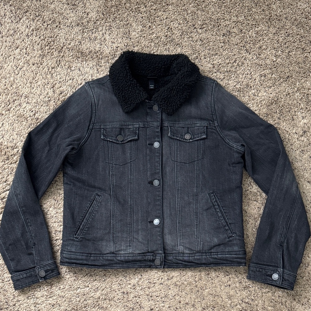 Art class Girl Junior Padded Jean Jacket Size XXL (18)